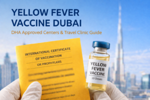 Yellow Fever Vaccine in Dubai: Where to Get Vaccinated and Travel Health Guidance 1 yellow fever vaccine Dubai DHA approved vaccination certificate travel clinic